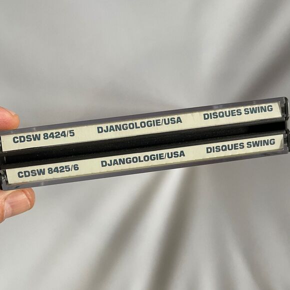 Django Reinhardt Djangologie USA 5-6 JAZZ Double Compact Disc 2 CD Used NICE - Picture 2 of 8